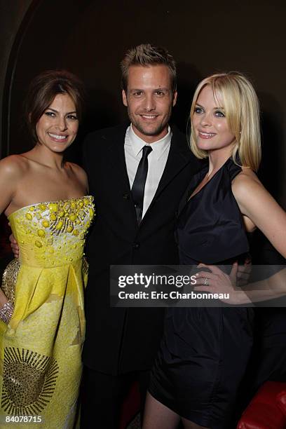 Eva Mendes, Gabriel Macht and Jaime King at Lionsgate Premiere of 'The Spirit' on December 17, 2008 at Grauman's Chinese Theatre in Hollywood,...