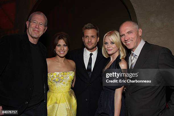 Lionsgate's Michael Paseornek, Eva Mendes, Gabriel Macht, Jaime King and Lionsgate's Joe Drake at Lionsgate Premiere of 'The Spirit' on December 17,...