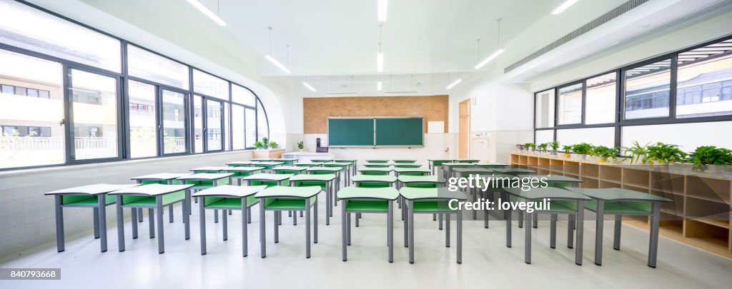Interior Of Classroom High-Res Stock Photo - Getty Images