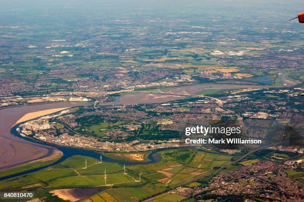 mersey estuary - merseyside stock pictures, royalty-free photos & images