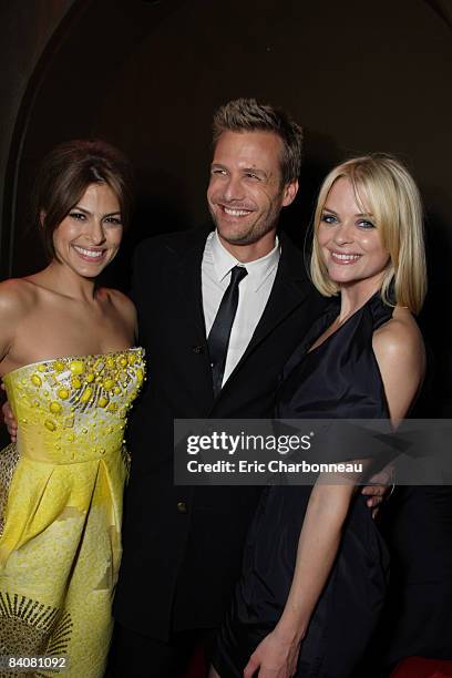 Eva Mendes, Gabriel Macht and Jaime King at Lionsgate Premiere of 'The Spirit' on December 17, 2008 at Grauman's Chinese Theatre in Hollywood,...
