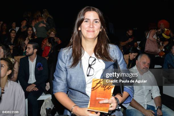Susana Barbosa attends Agua de Coco - Front Row SPFW N44 Winter 2018 at Ibirapuera's Bienal Pavilion on August 29, 2017 in Sao Paulo, Brazil.