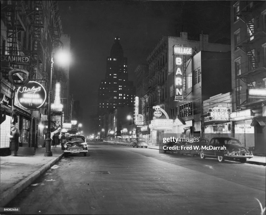 8th Street At Night, 1950