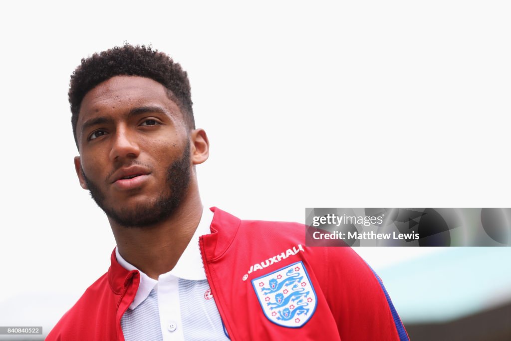 England U21 Training Session and Press Conference