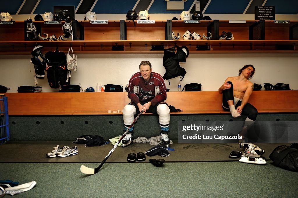 Worcester Sharks Claude Lemieux, American Hockey League