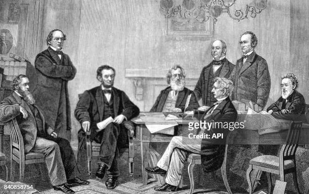 Proclamation d'émancipation des esclaves par Abraham Lincoln, en 1863, Etats-Unis.