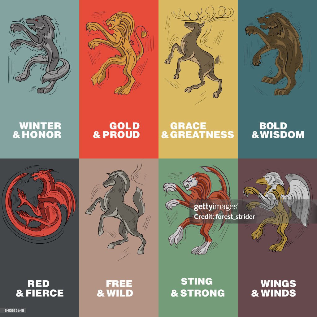 Heraldry icons