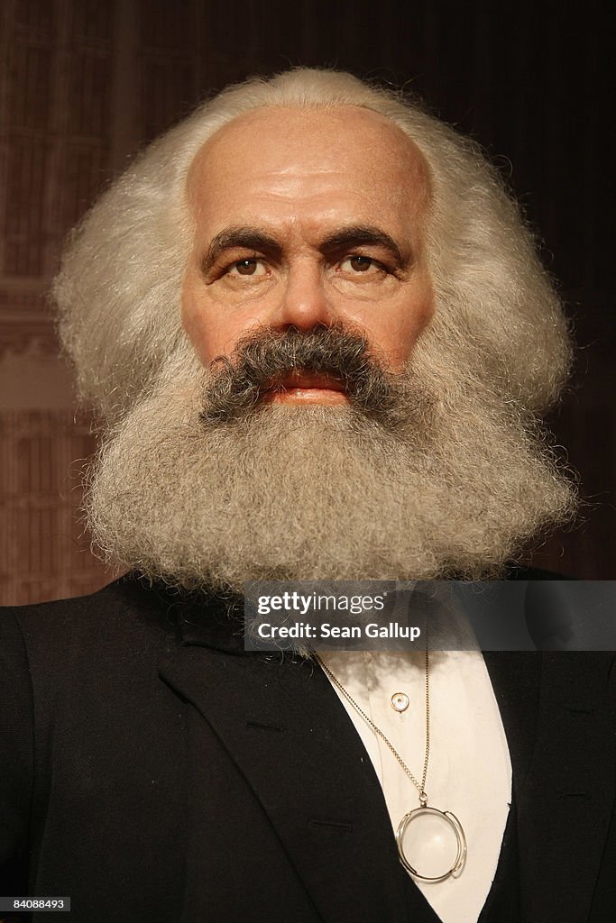 Karl Marx Wax Figure at Madame Tussauds