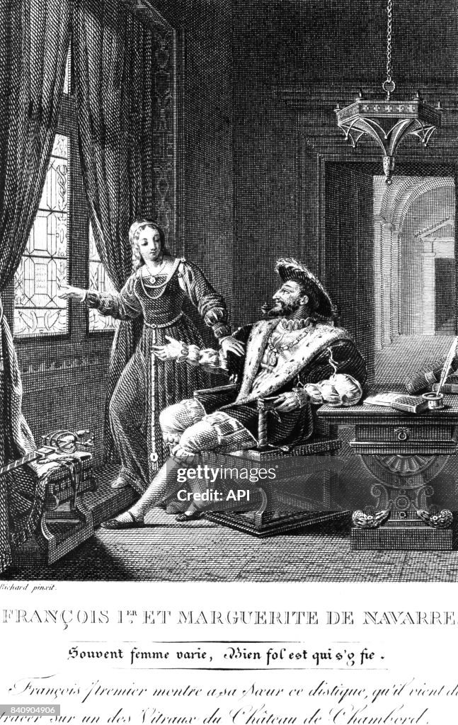 François 1er et Marguerite de Navarre à Chambord