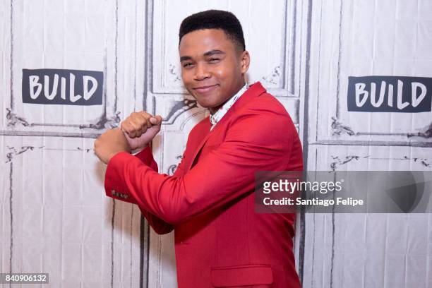 Chosen Jacobs attends Build Presents to discuss the film 'IT' at Build Studio on August 30, 2017 in New York City.