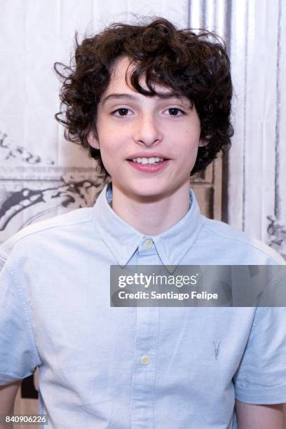 Finn Wolfhard attends Build Presents to discuss the film 'IT' at Build Studio on August 30, 2017 in New York City.