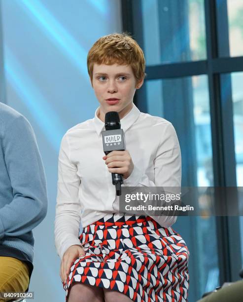 Actress Sophia Lillis attends Build to discuss the movie "IT" at Build Studio on August 30, 2017 in New York City.