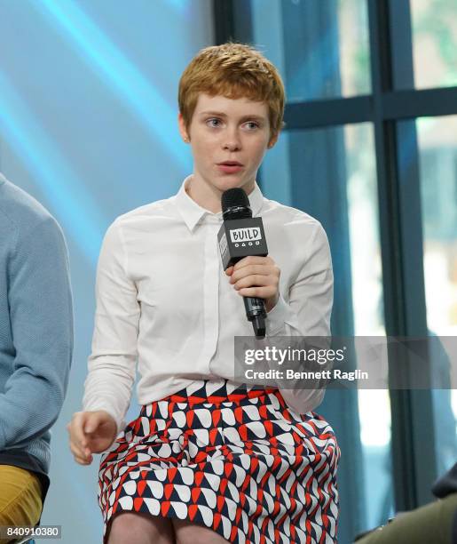 Actress Sophia Lillis attends Build to discuss the movie "IT" at Build Studio on August 30, 2017 in New York City.