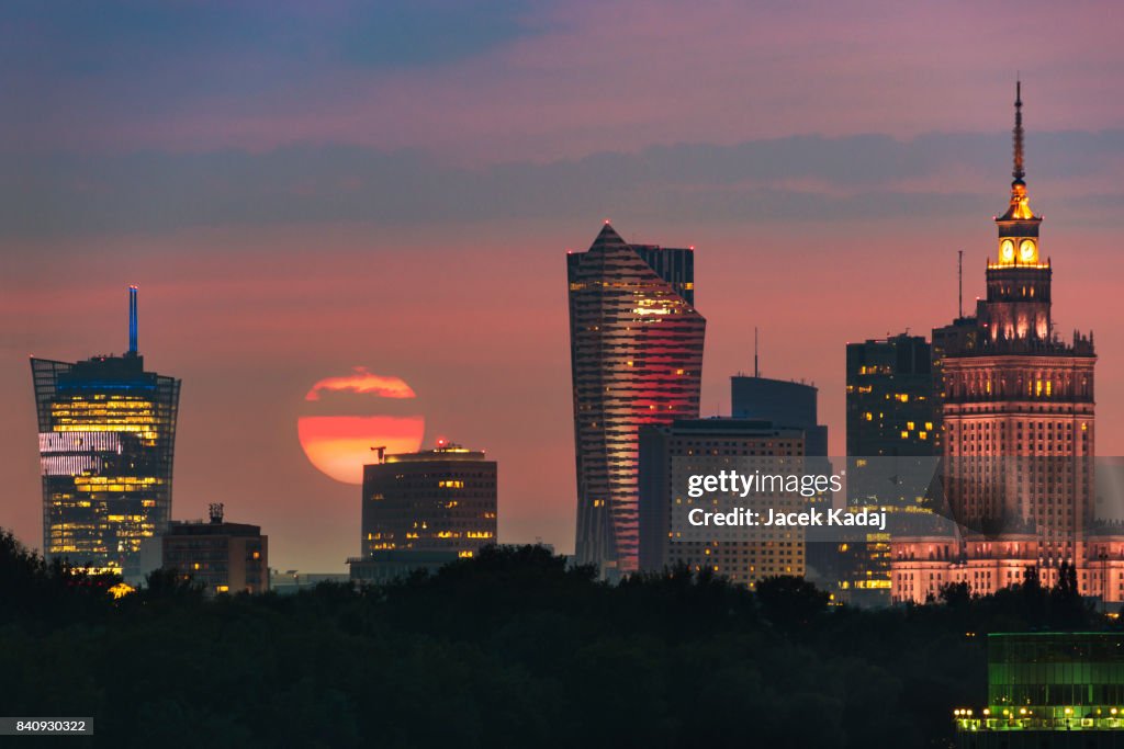 Sun over Warsaw