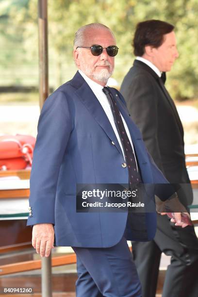 Aurelio De Laurentiis is seen during the 74. Venice Film Festival on August 30, 2017 in Venice, Italy.