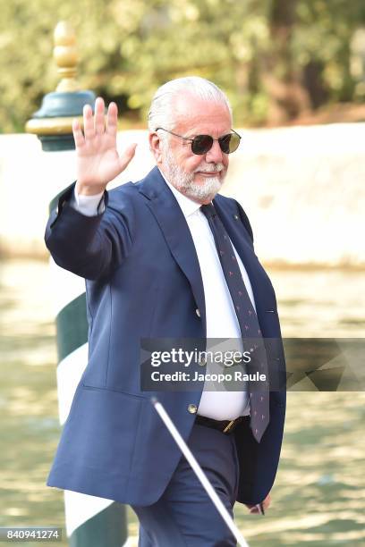 Aurelio De Laurentiis is seen during the 74. Venice Film Festival on August 30, 2017 in Venice, Italy.