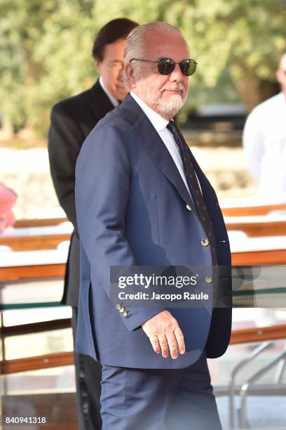 Aurelio De Laurentiis is seen during the 74. Venice Film Festival on August 30, 2017 in Venice, Italy.