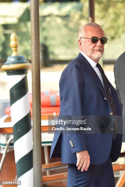 Aurelio De Laurentiis is seen during the 74. Venice Film Festival on August 30, 2017 in Venice, Italy.