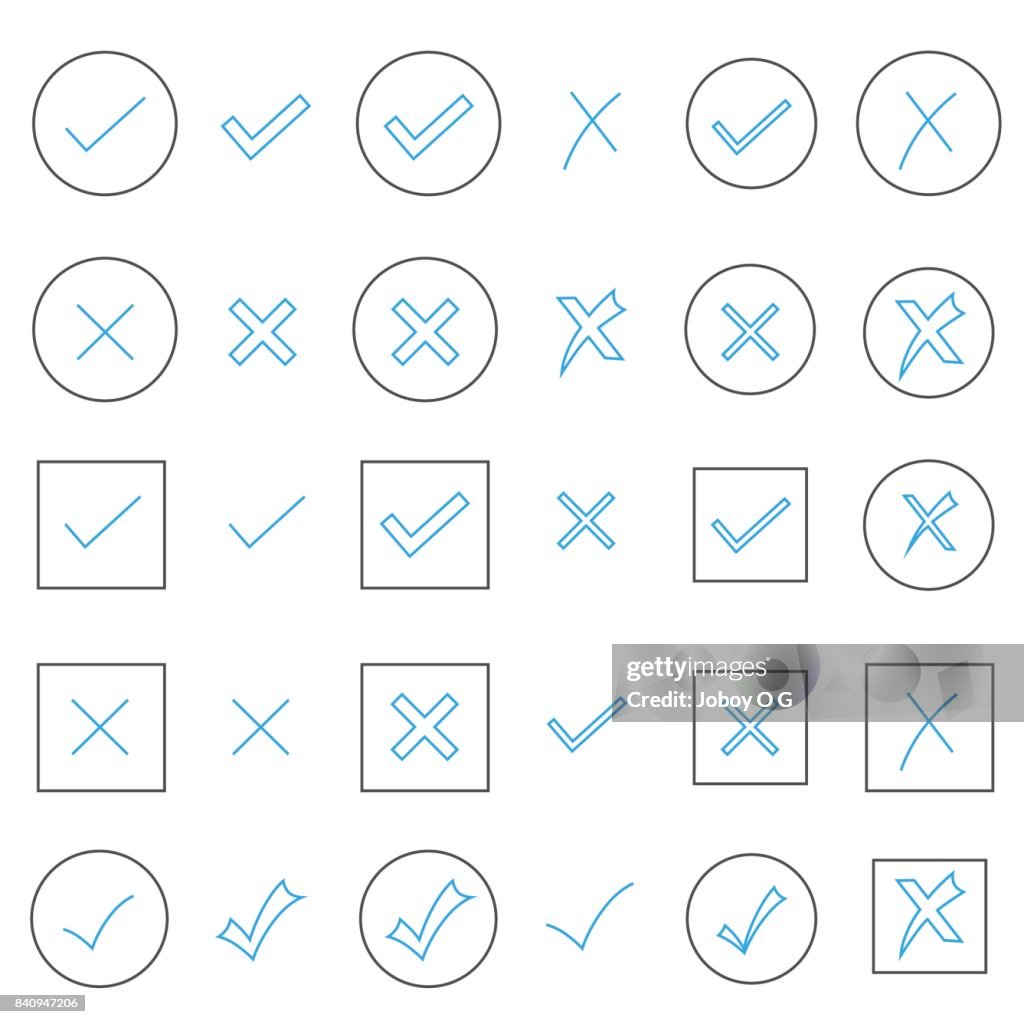 Check Mark Measure Check Marks High-Res Vector Graphic - Getty Images