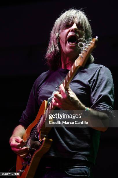Jazz guitarist Mike Stern in concert at "Campania Center" with Victor Wooten Band.
