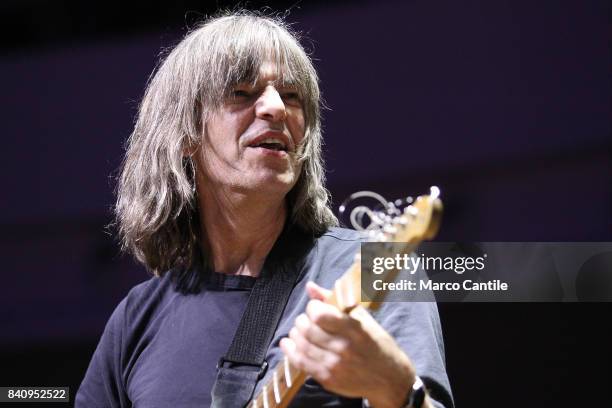 Jazz guitarist Mike Stern in concert at "Campania Center" with Victor Wooten Band.