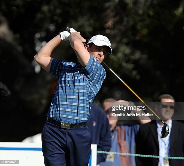 Mike Weir in action during the second round of play at the 2008 Chevron World Challenge Presented by Bank of America on December 19, 2008 at Sherwood...