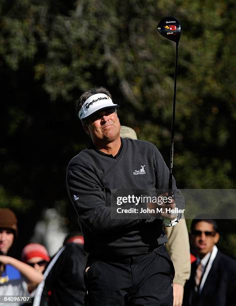 Kenny Perry in action during the second round of play at the 2008 Chevron World Challenge Presented by Bank of America on December 19, 2008 at...