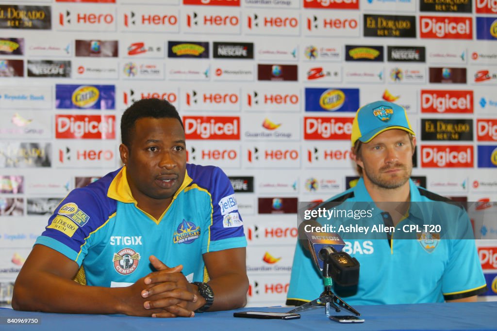 2017 HERO Caribbean Premier League - Barbados Tridents v Guyana Amazon Warriors