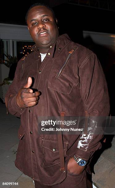 Jamal Woolard attends Steve Rifkin's BET Hip Hop Awards after party at Dreamland on October 18, 2008 in Atlanta.