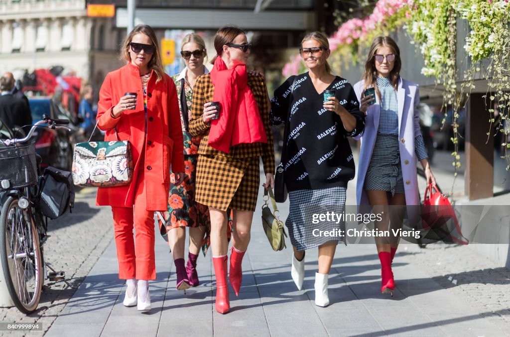 Street Style - Day 1 - Stockholm Fashion week Spring/ Summer 2018