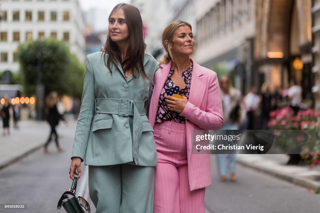 Street Style - Day 1 - Stockholm Fashion week Spring/ Summer 2018