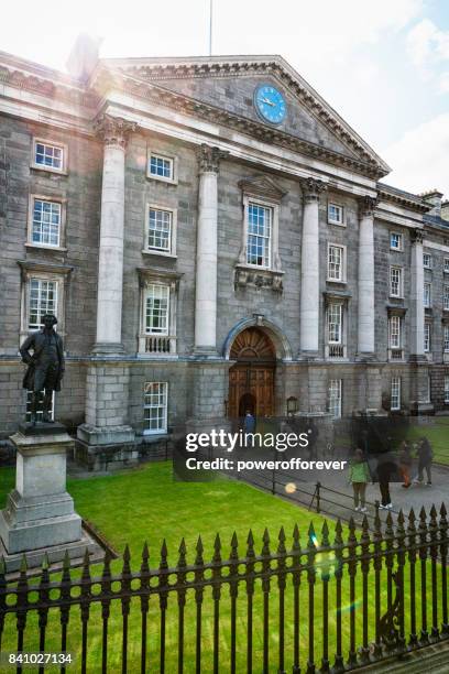 trinity college in dublin, ireland - trinity college dublin stock pictures, royalty-free photos & images