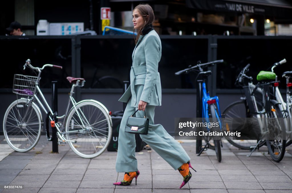 Street Style - Day 1 - Stockholm Fashion week Spring/ Summer 2018