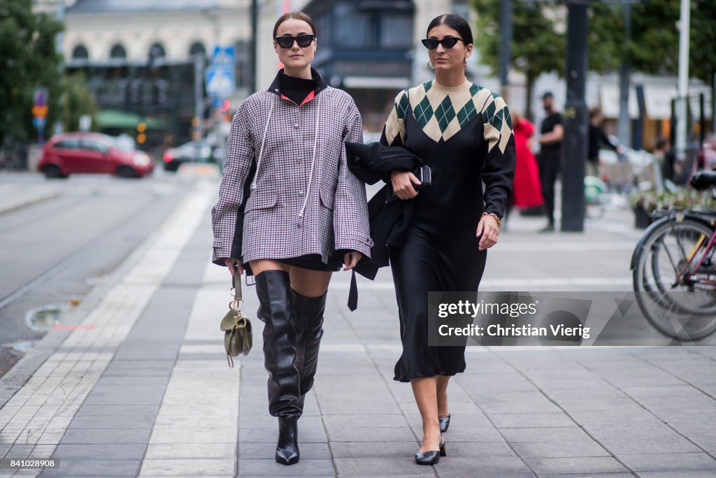 Street Style - Day 1 - Stockholm Fashion week Spring/ Summer 2018