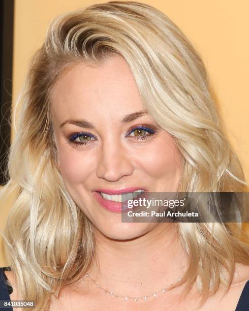 Actress Kaley Cuoco joins Panera Bread to launch the new Craft Beverage Station at Panera Bread on August 30, 2017 in Studio City, California.