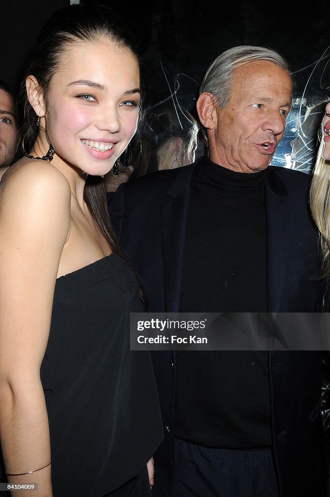 Model Mariya Vinogradova and Photographer Peter Beard attend The Model Mariya Vinogradova and Photographer Peter Beard attend The