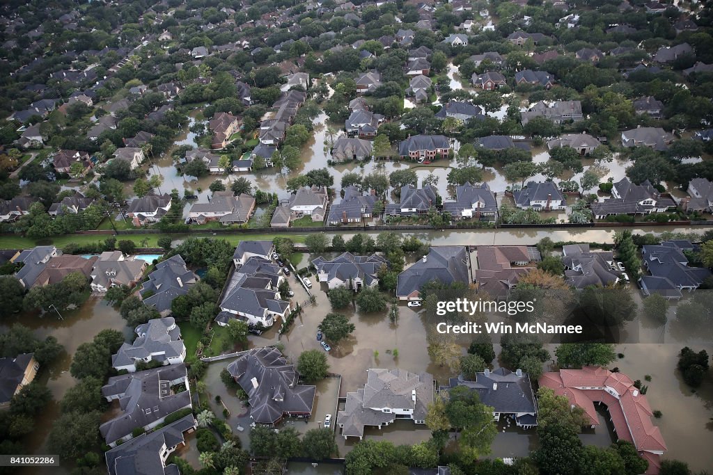 Epic Flooding Inundates Houston After Hurricane Harvey