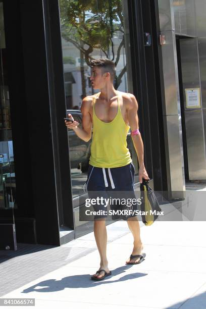 Justin Jedlica is seen on August 30, 2017 in Los Angeles, California