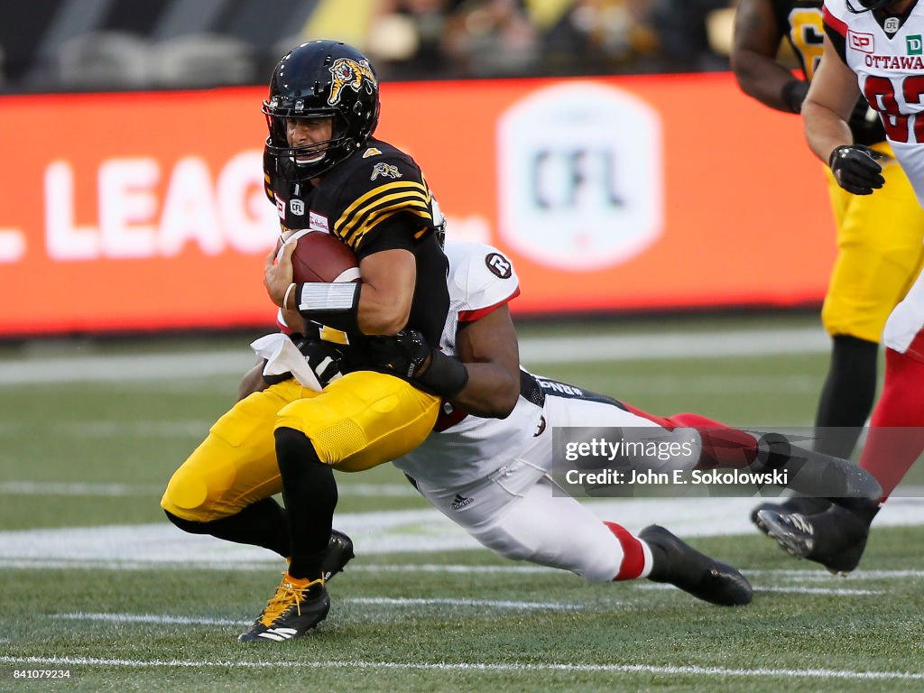 Ottawa Redblacks v Hamilton Tiger-Cats