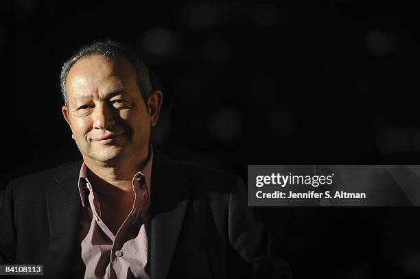 Chairman and CEO of Orascom Telecom, Naguib Sawiris is photographed for Business Week Magazine on November 18, 2008 in New York City.