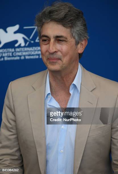Venice, Italy. 30 August, 2017. Alexander Payne attend the 'Downsizing' photocall during the 74th Venice Film Festival
