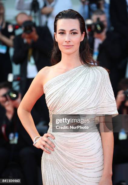 Daniela Virgilio at the 'Downsizing' screening and Opening Ceremony during the 74th Venice Film Festival at at Sala Grande. Venice, Italy - Wednesday...