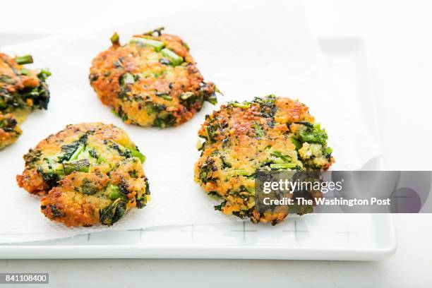 September 14: Broccoli Rabe Cakes.