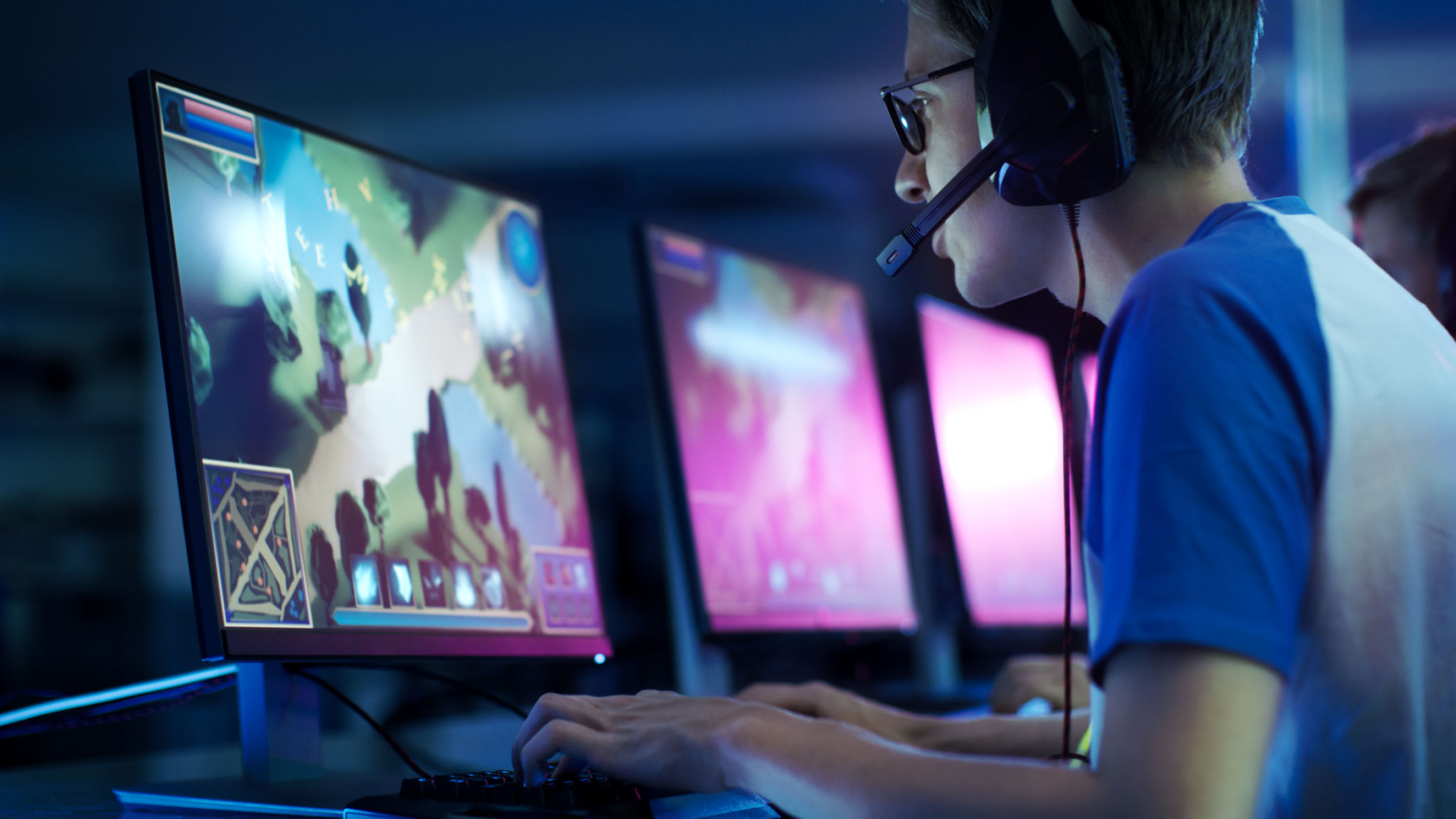 gaming cafe