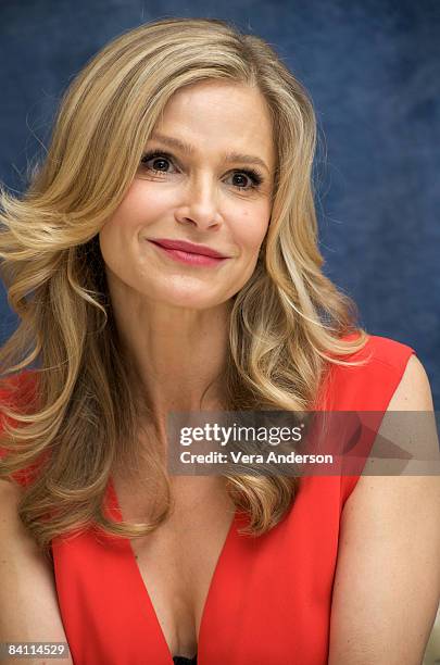 Kyra Sedgwick at the "The Closer" press conference at the Four Seasons Hotel on September 26, 2008 in Beverly Hills, California.
