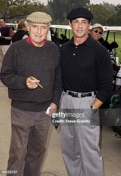 Dennis Hopper & Sylvester Stallone