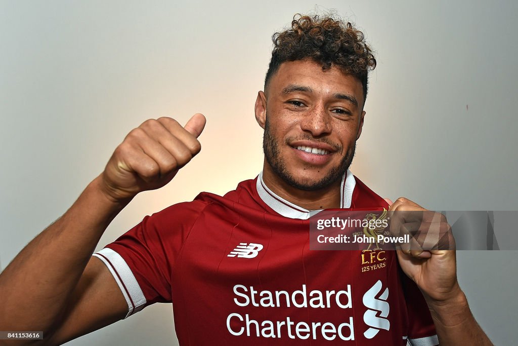 Liverpool Unveil New Signing Alex Oxlade-Chamberlain