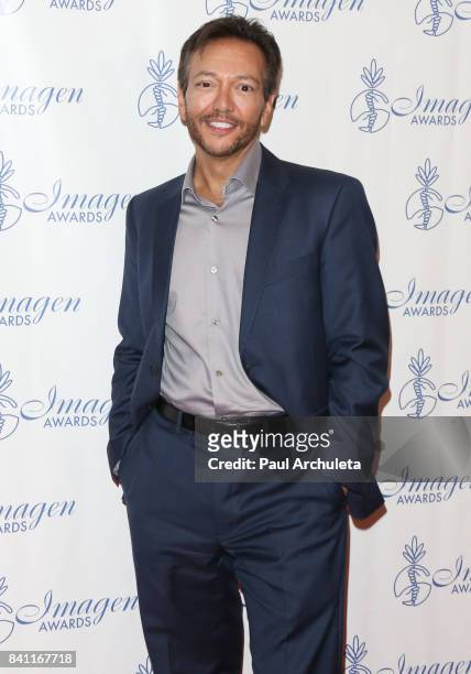 Actor Glenn Scarpelli attends the 32nd Annual Imagen Awards at the Beverly Wilshire Four Seasons Hotel on August 18, 2017 in Beverly Hills,...