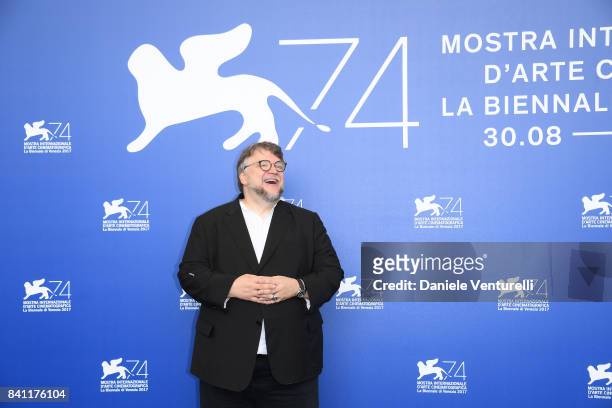 Director Guillermo del Toro attends the 'The Shape Of Water' photocall during the 74th Venice Film Festival on August 31, 2017 in Venice, Italy.