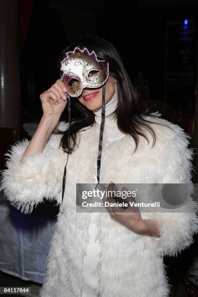 Rossella Brescia attends the New Renault Laguna Coupe party at Le Banque on December 11, 2008 in Milan, Italy.